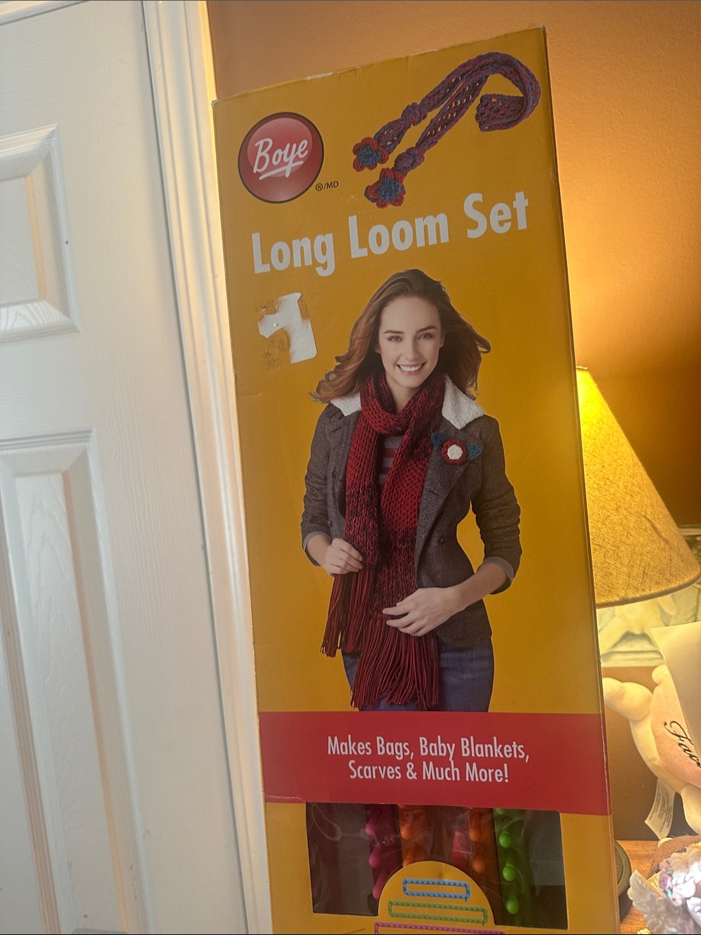 Boye Long Loom Set - scarf making kit 1